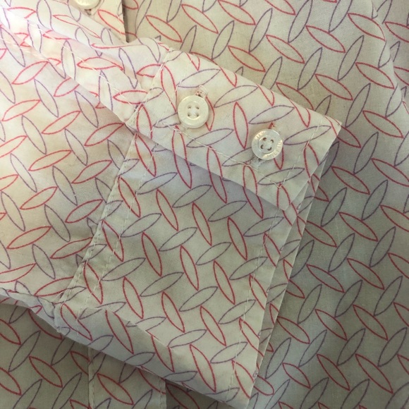 Tommy Hilfiger Button Down, Long Sleeve Blouse - Picture 8 of 8